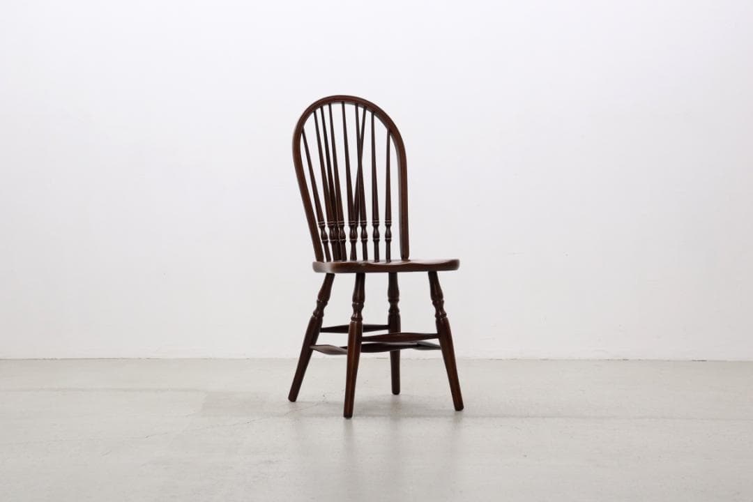 秋田木工 ダイニングチェア ウィンザーチェア 椅子 曲木 無垢材 スポーク