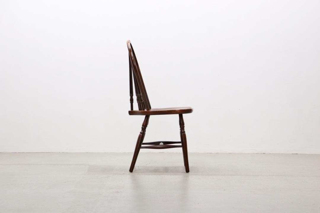 秋田木工 ダイニングチェア ウィンザーチェア 椅子 曲木 無垢材 スポーク