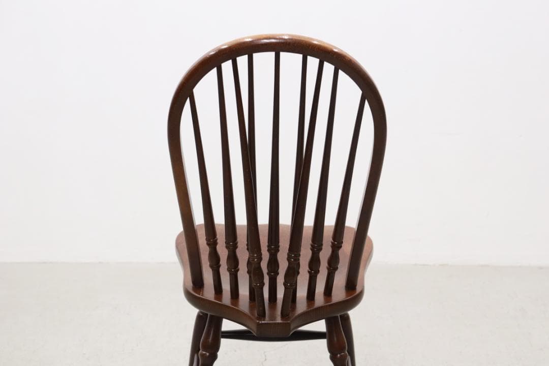 秋田木工 ダイニングチェア ウィンザーチェア 椅子 曲木 無垢材 スポーク