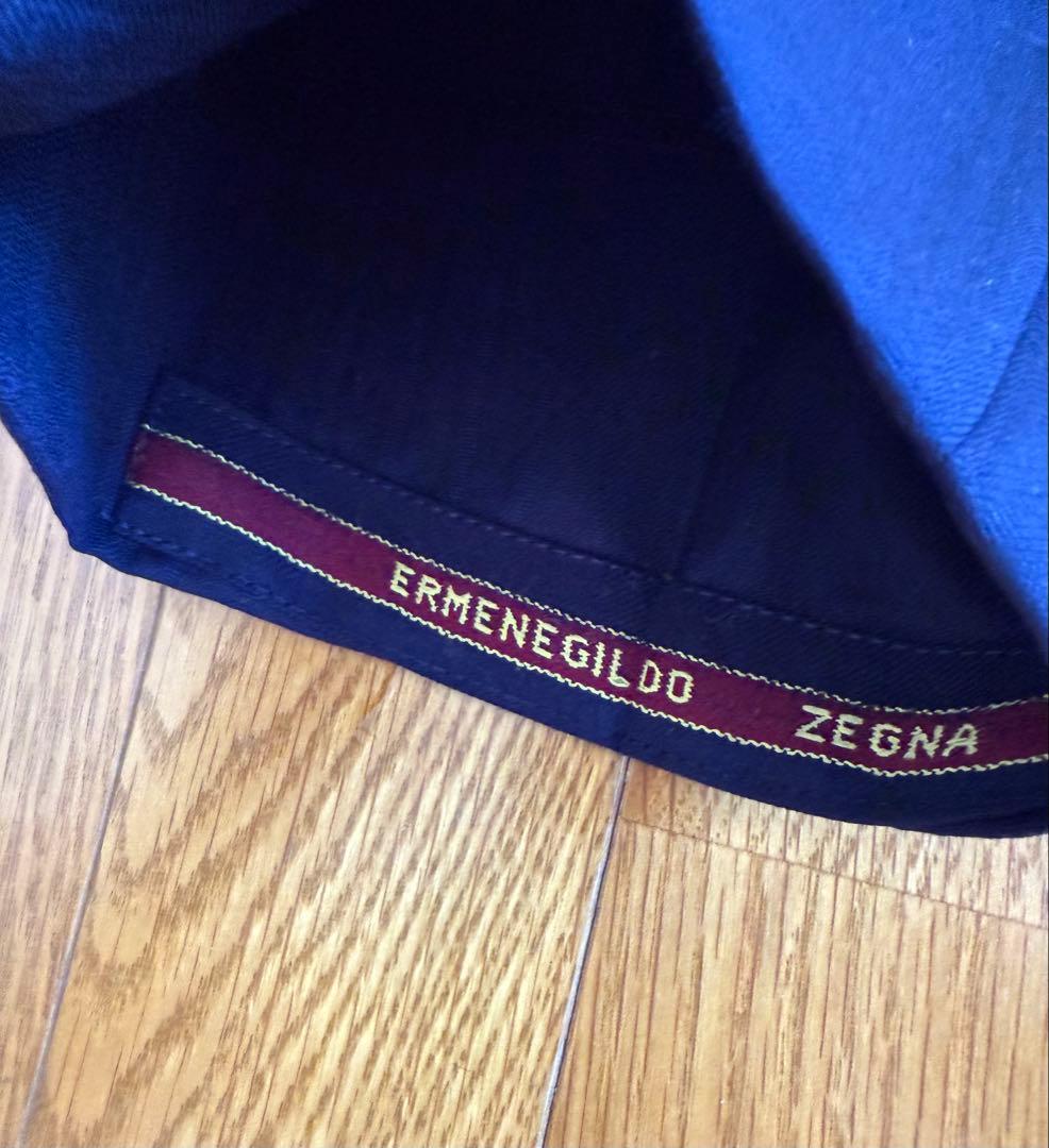 Ermenegildo Zegna ELECTA 3ピースネイビー オーダー