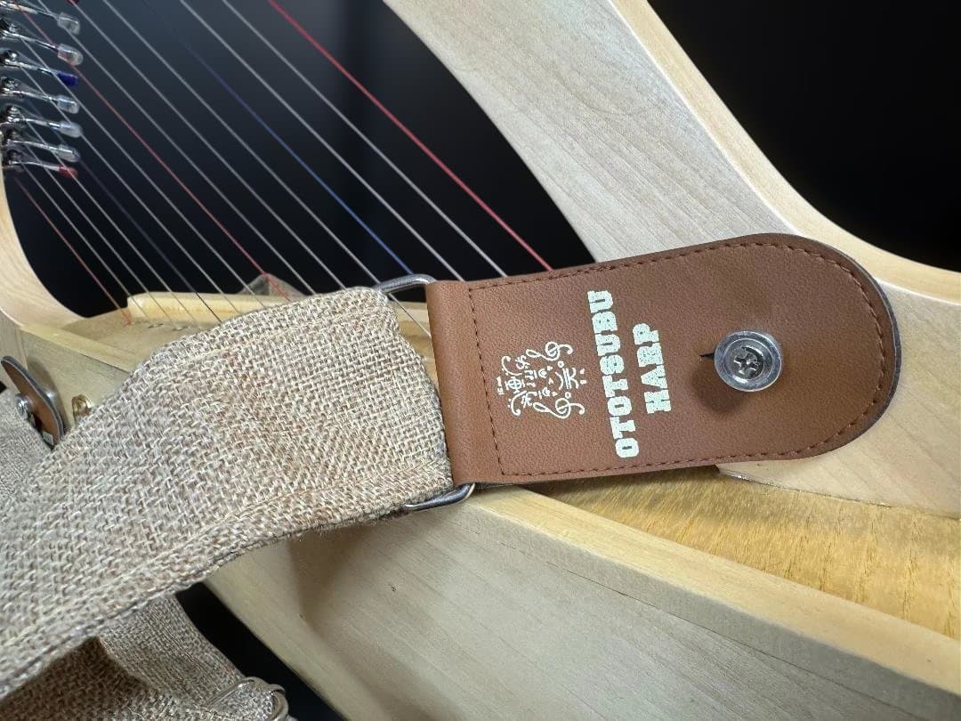 おとつぶハープ ototsubuharp 15弦 ロゼッタ付 定価56,000円