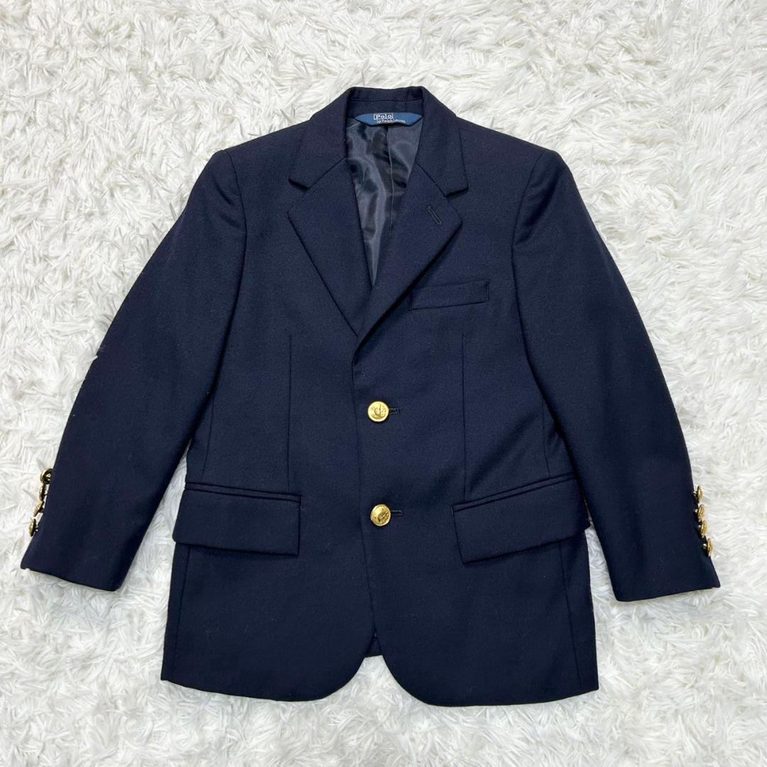 【美品】ラルフローレン フォーマル スーツ キッズ 120 卒服 カジュアル