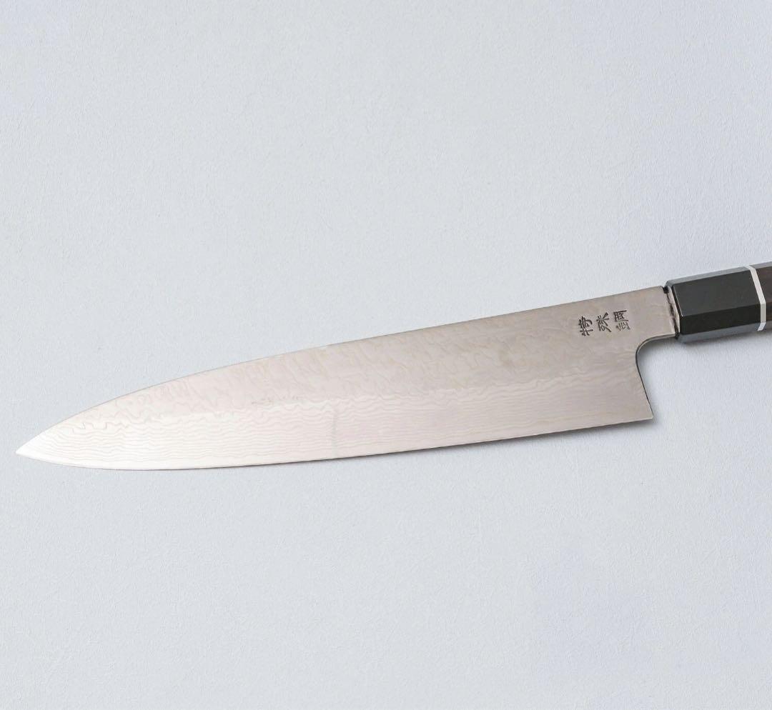 祐成　strix ダマスカス　牛刀240mm