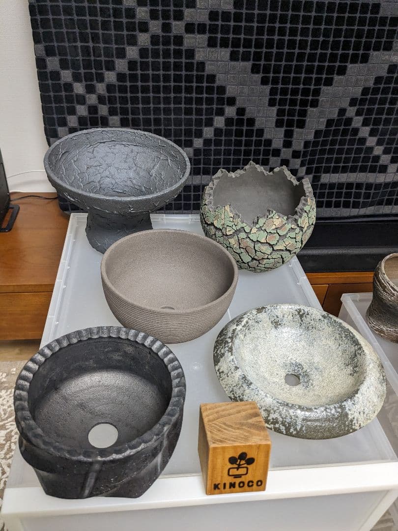 B*K様 【発送相談可】作家植木鉢　80鉢　おまけつき