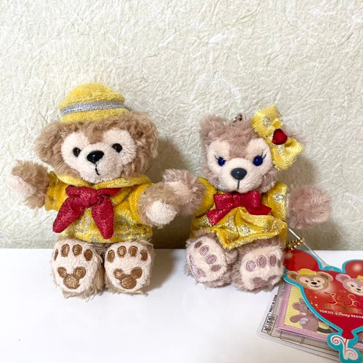 専用】ディズニーシー 30周年 ダッフィー シェリーメイ ぬいぐるみ ストラップ