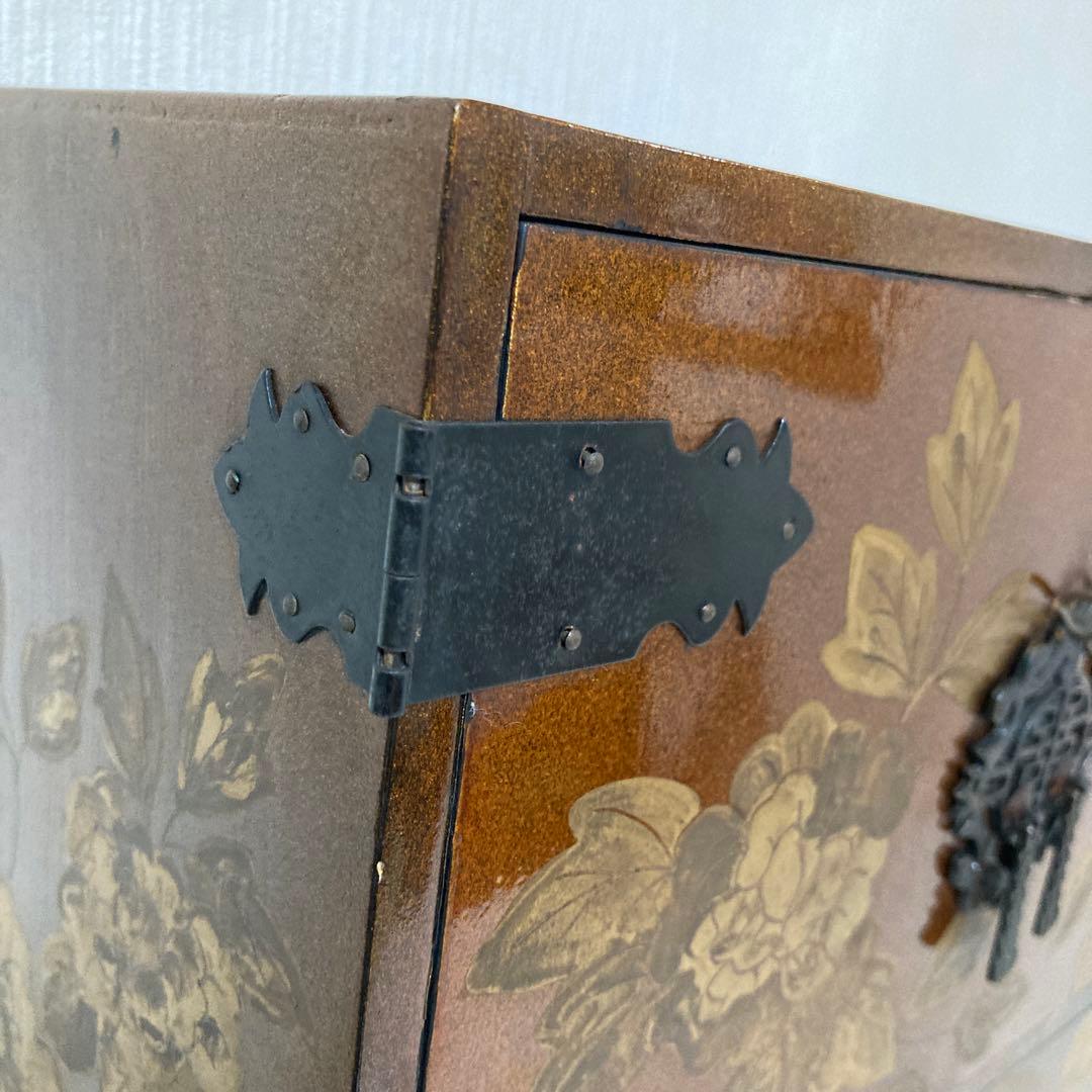 蒔絵 小箪笥 引出し 小物入れ 漆器　骨董　年代物