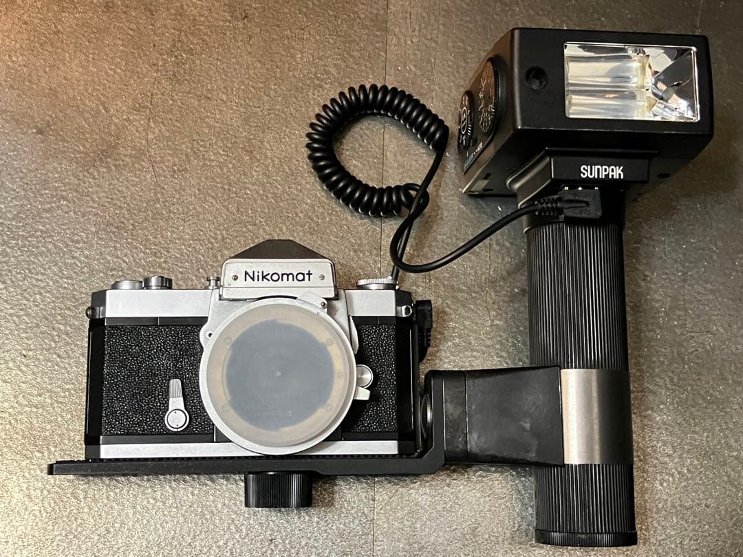 Nlkomat FTNボディNIKKOR80〜200mm f4.5ストロボセット