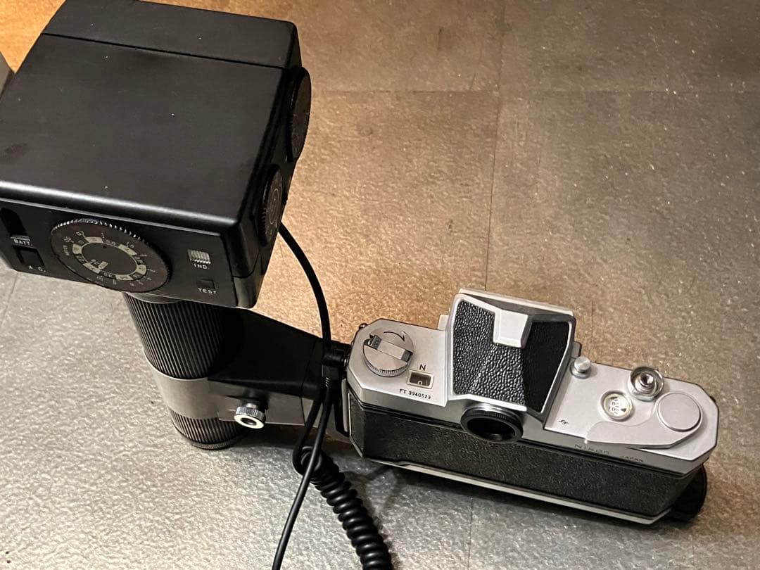 Nlkomat FTNボディNIKKOR80〜200mm f4.5ストロボセット