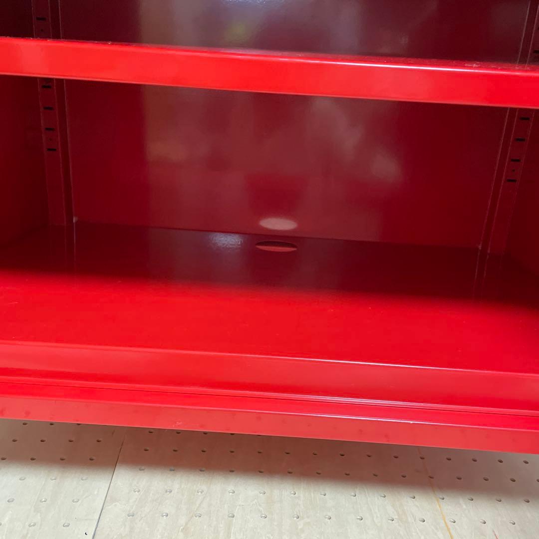 IKEA PS キャビネット　小　レッド　赤