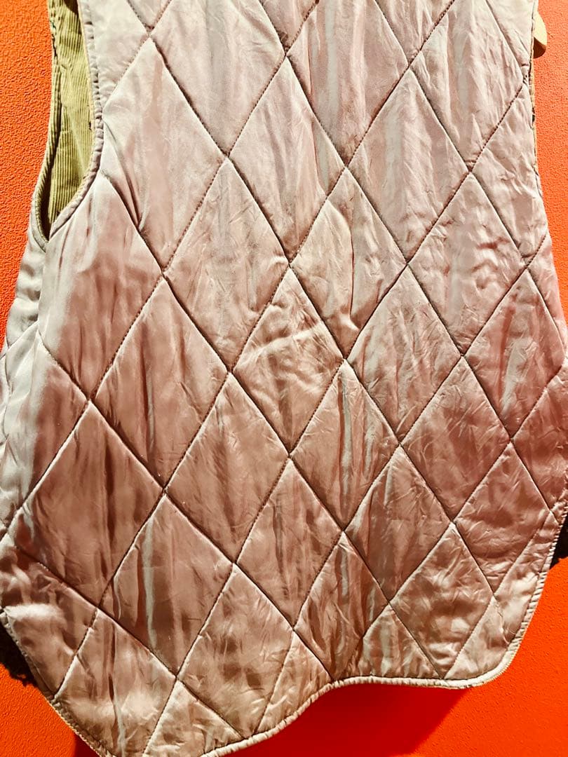 special Duxbak コーデュロイ　総柄　ベスト　vintage 50s