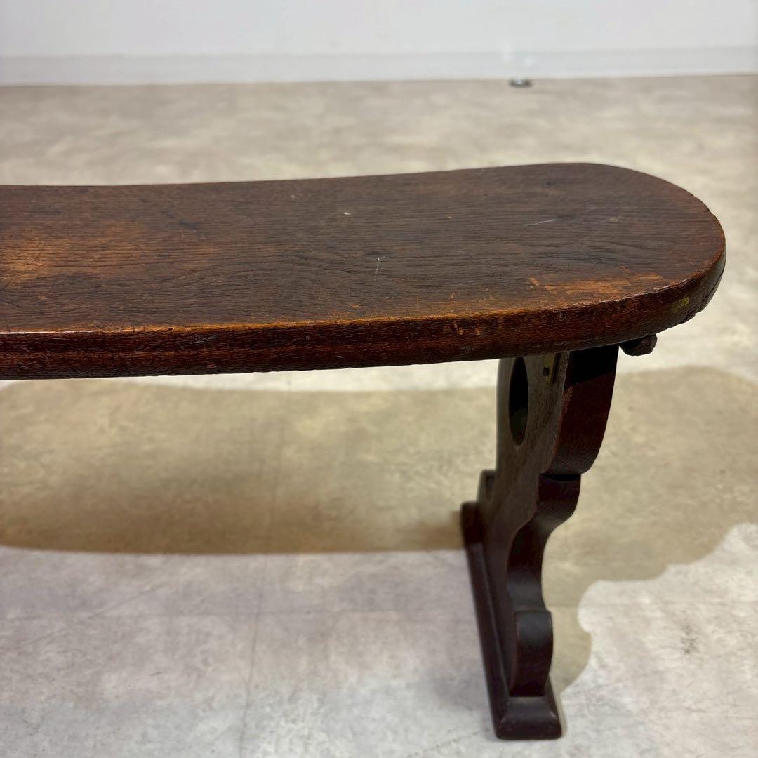 江戸　天然木 脇息 時代 木製 肘置 肘掛 将棋 囲碁 料亭 和家具 旧家蔵出