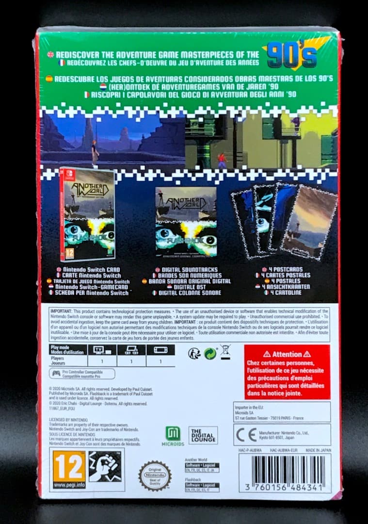 Another World Flashback フラッシュバック Switch