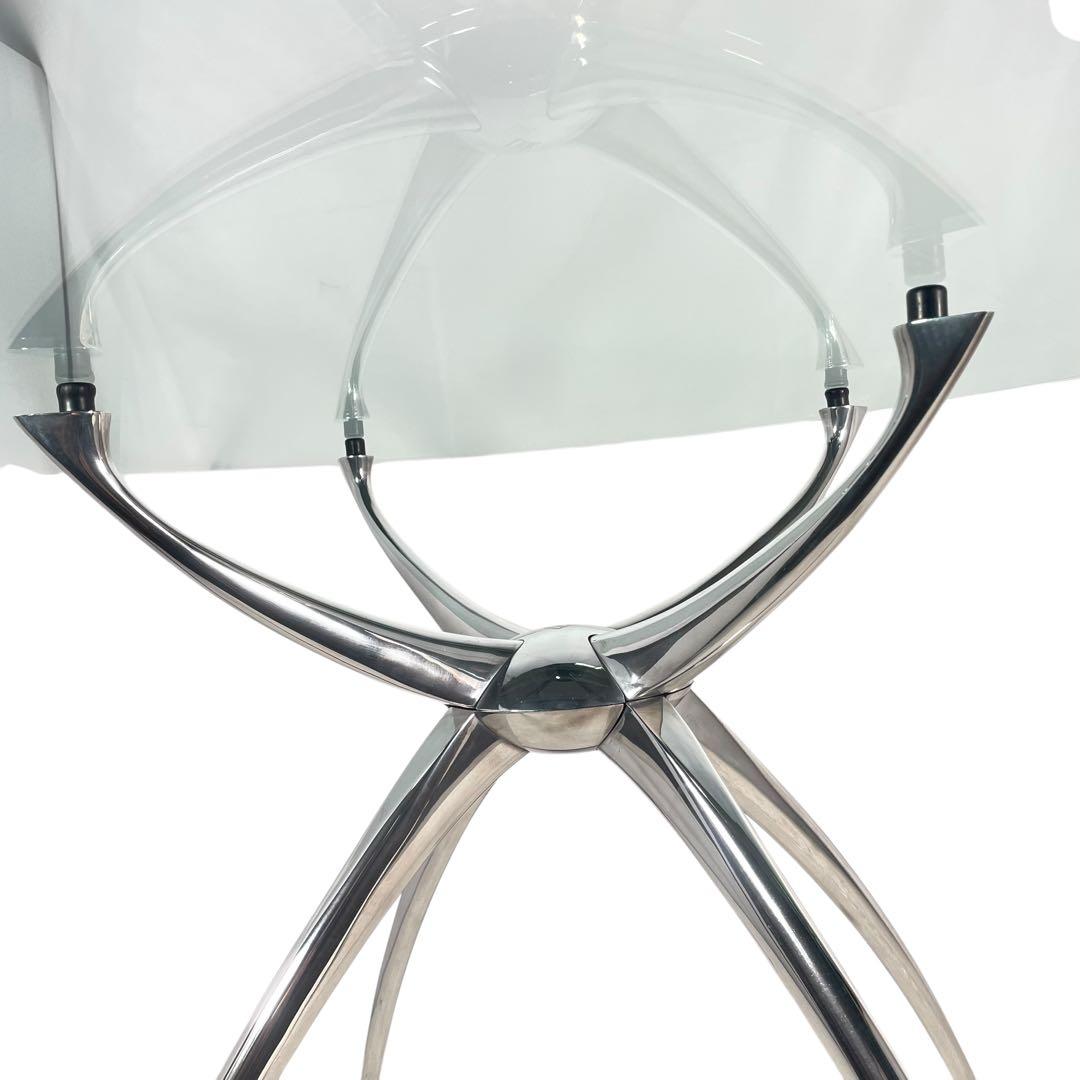 HR462 【Link】アダル ADAL リンクテーブル　ガラステーブル