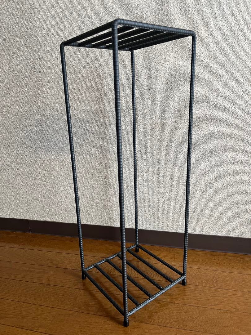 アイアン　マルチスタンド　高さ65cm ラック　花台　無骨インダストリアル