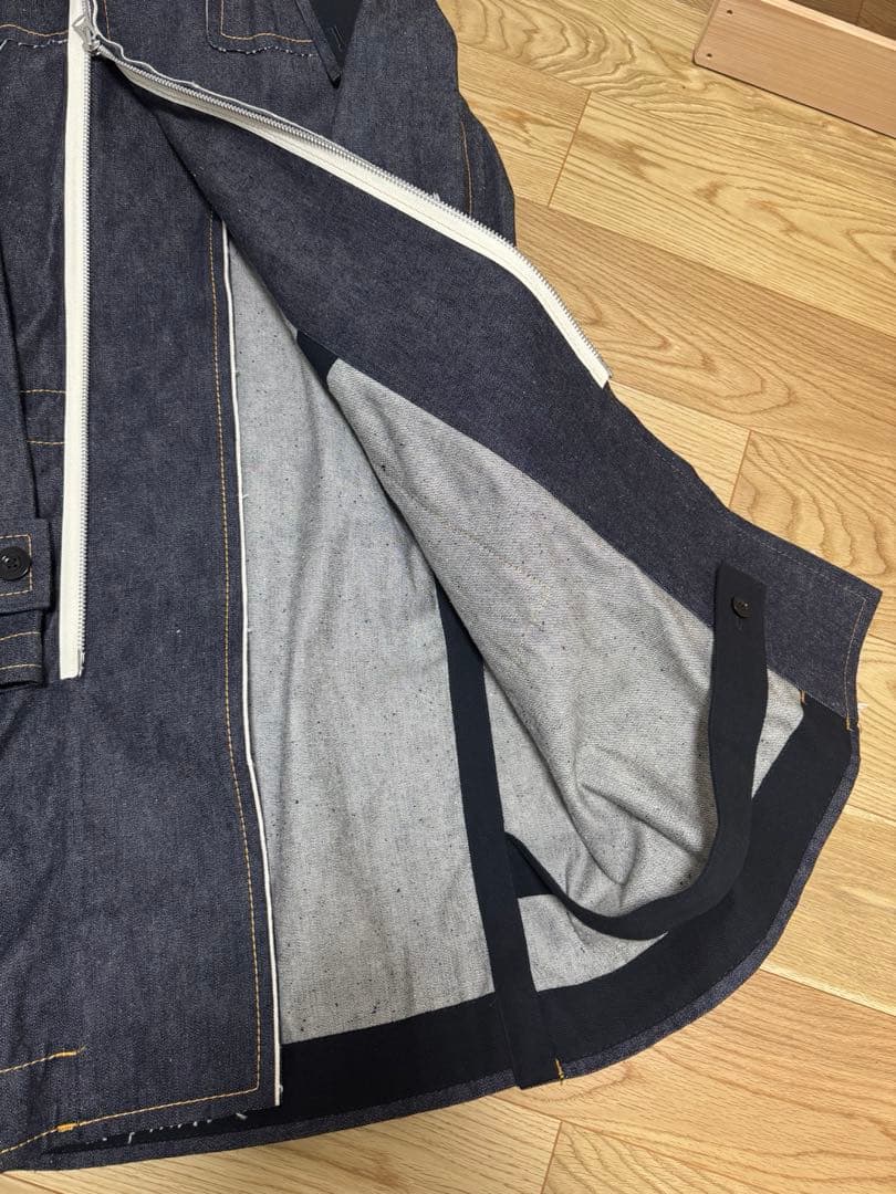 ✨美品✨sacai デニムモッズコート サイズ3