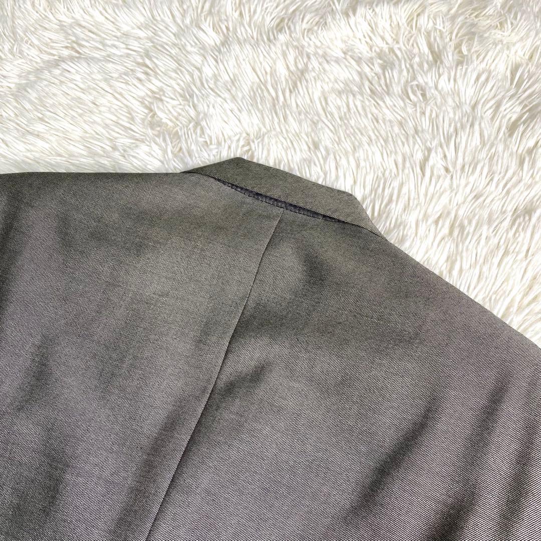 良品✨Burberry スーツ セットアップ 金ボタン 大きいサイズ モヘア