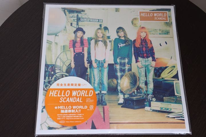 SCANDAL レコード 完全生産限定盤