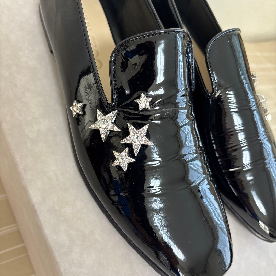 JIMMY CHOO ジミーチュウ ローファー37.5
