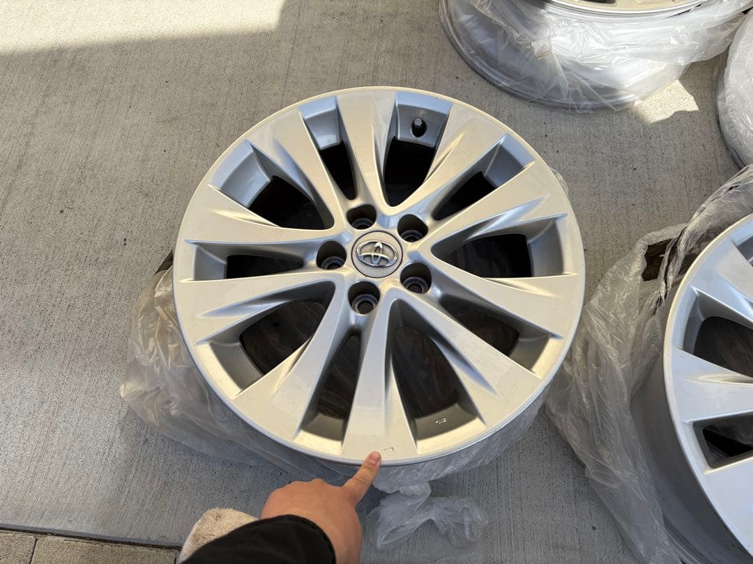 20 アルファード　純正　18インチ　ホイール　4本セット