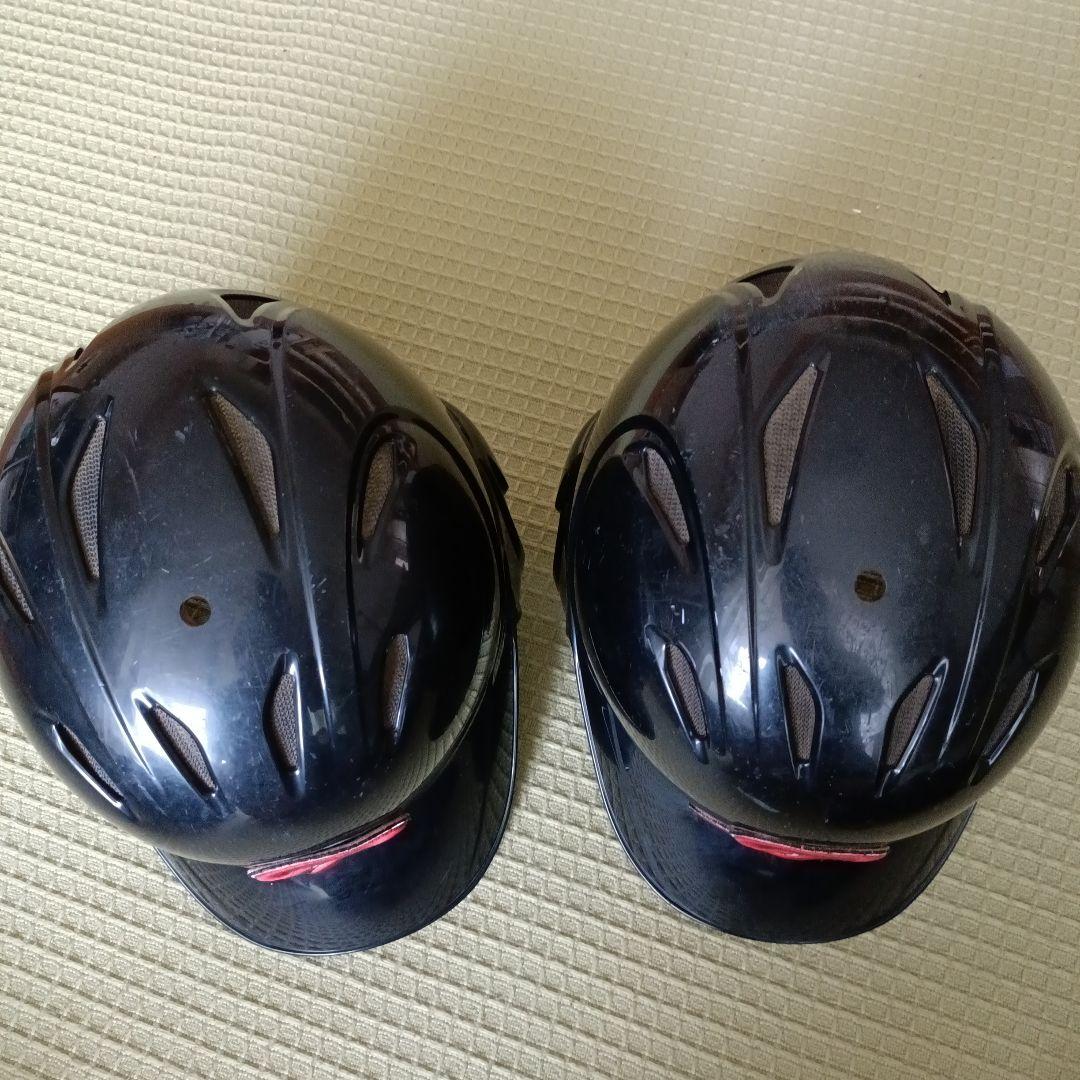 軟式野球 ヘルメット 6個 収納袋付き まとめ売り セット