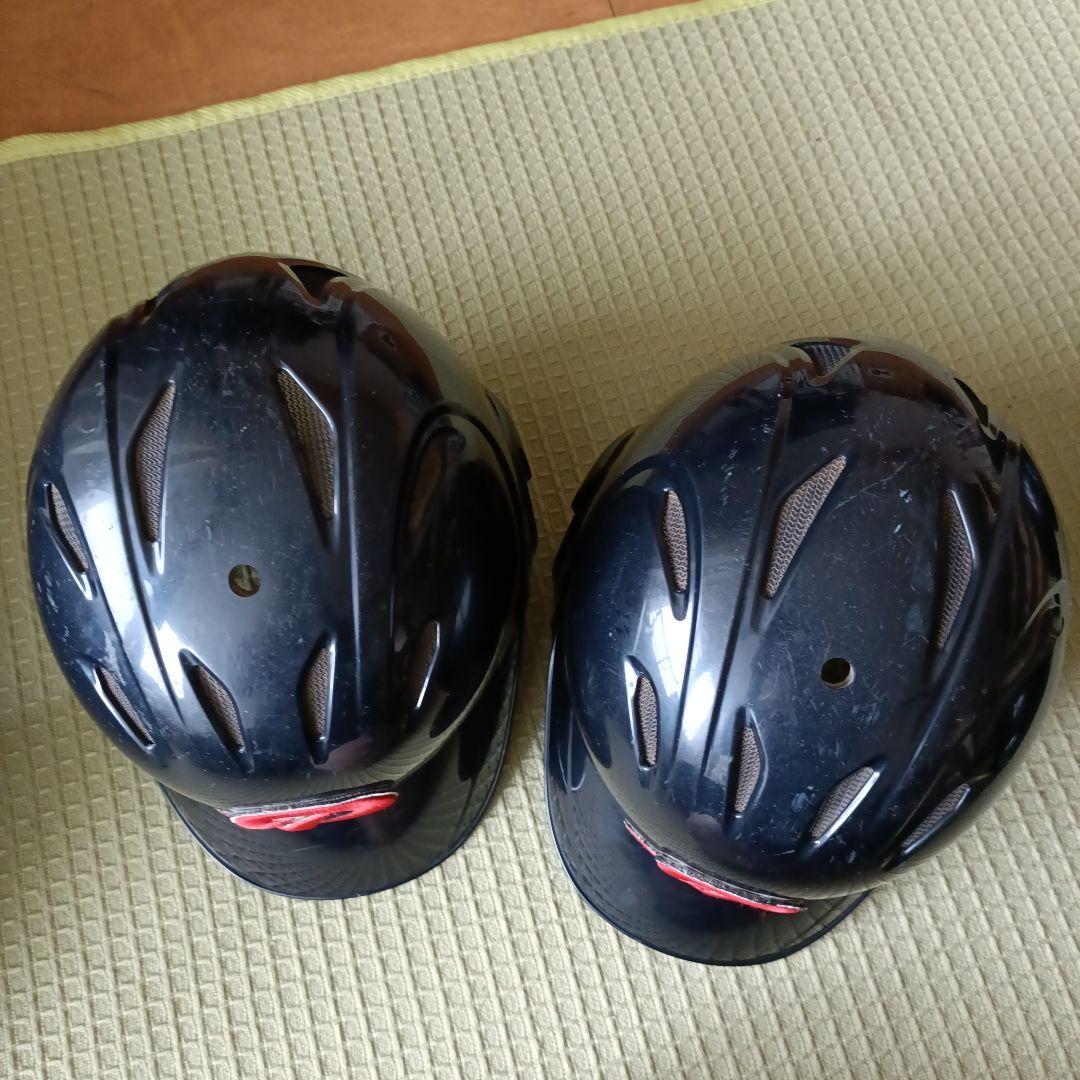 軟式野球 ヘルメット 6個 収納袋付き まとめ売り セット