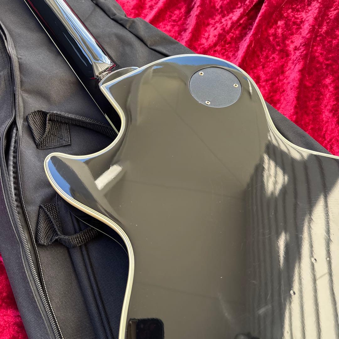美品 メンテ済 Epiphone Les Paul CUSTOM Ebony