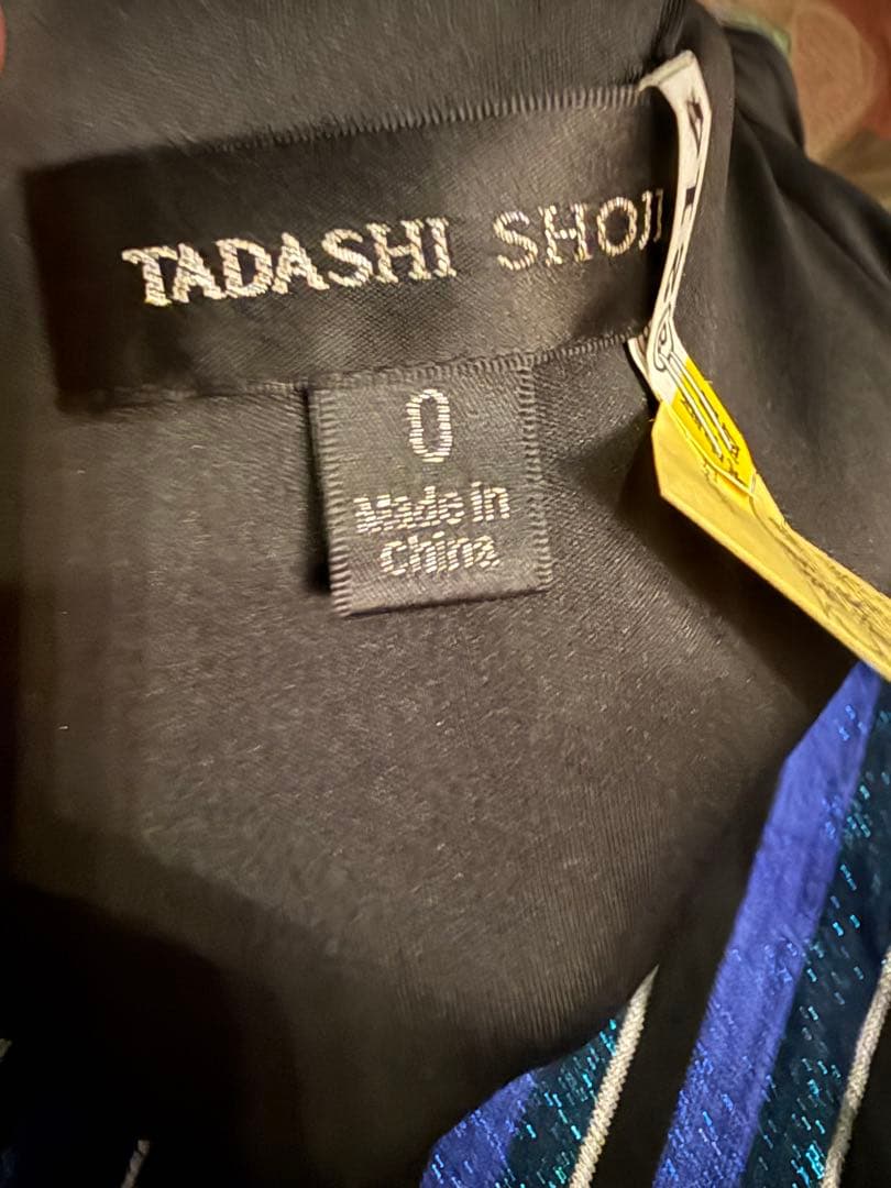 【本日まで】 tadashi shoji ロングドレス0号　クリーニング済