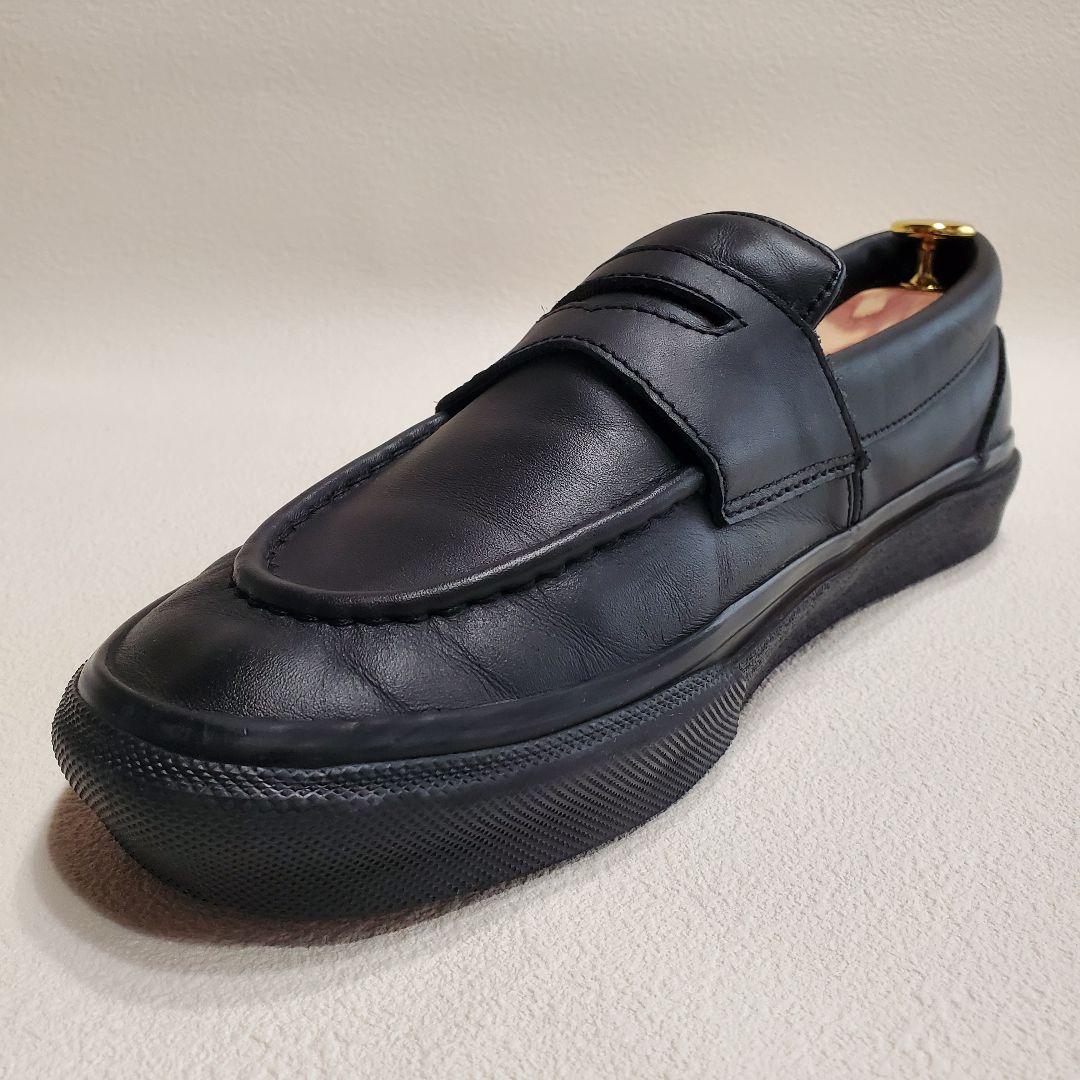 【美品】VANS ローファー レザー ブラック 26cm V196CF