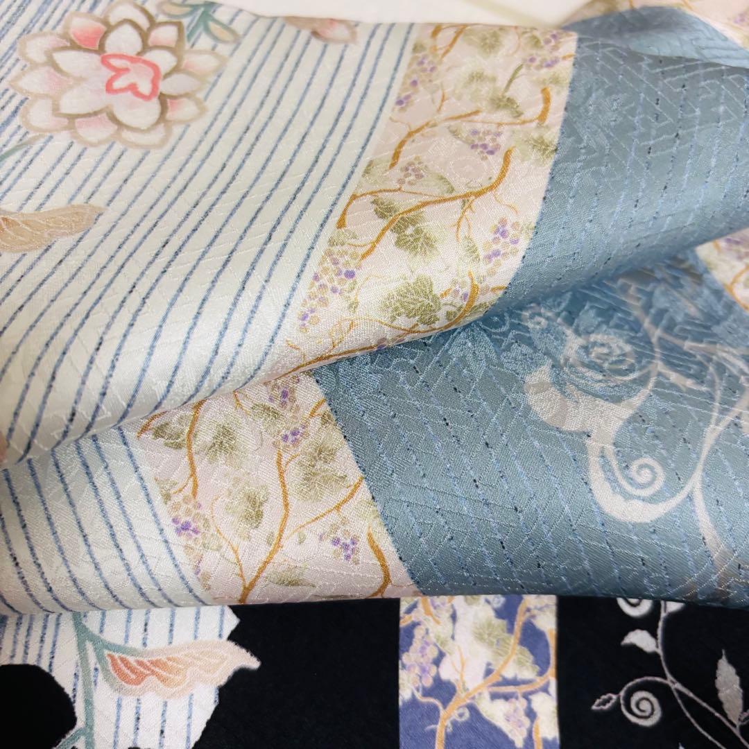 【新品/日本製】正絹 刺繍入り 高級京友禅 お宮参り 男の子 産着 襦袢付 鷹