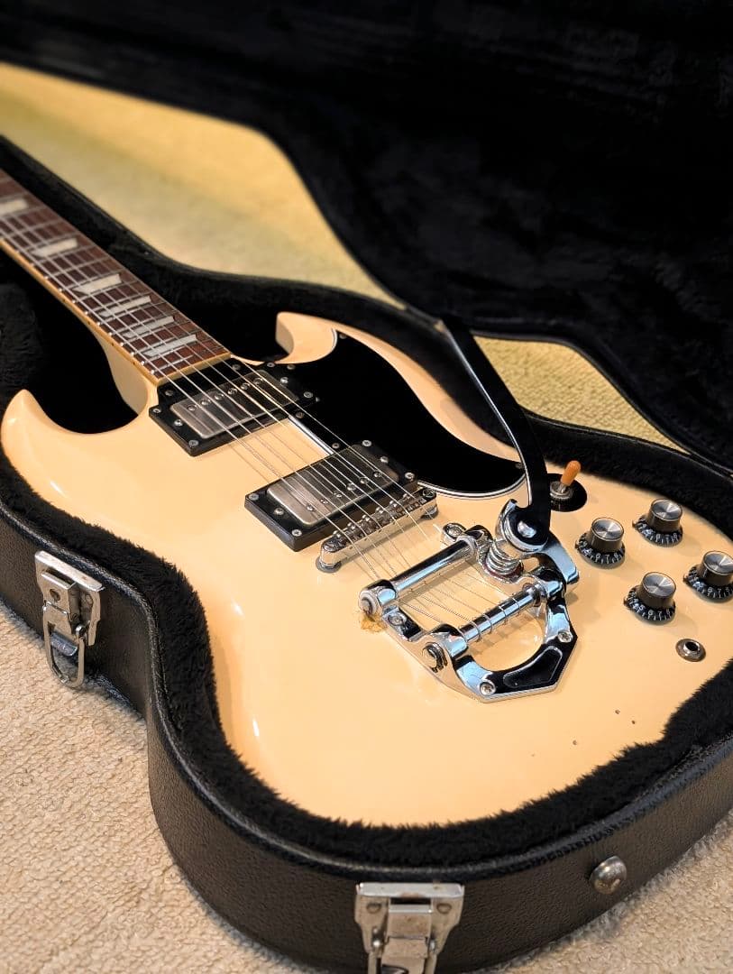1980年代 SGタイプ エレキギター / ハードケース付き！