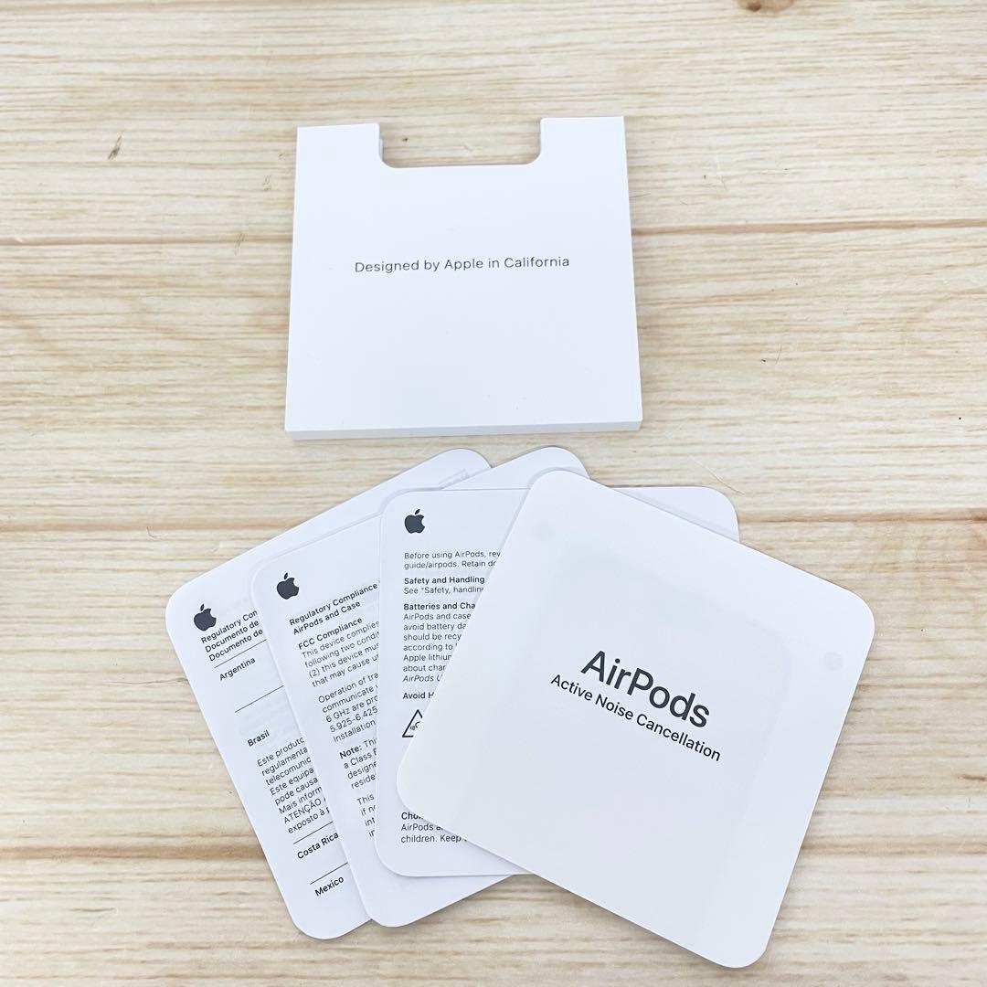 AirPods（第4世代）アクティブノイズキャンセリング搭載 mxp93j/a