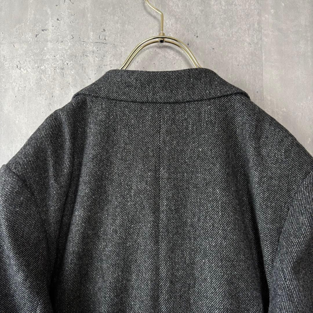 専用　良品✨　プラステ　ウールブレンドリラクシーダブルジャケット　ダークグレー