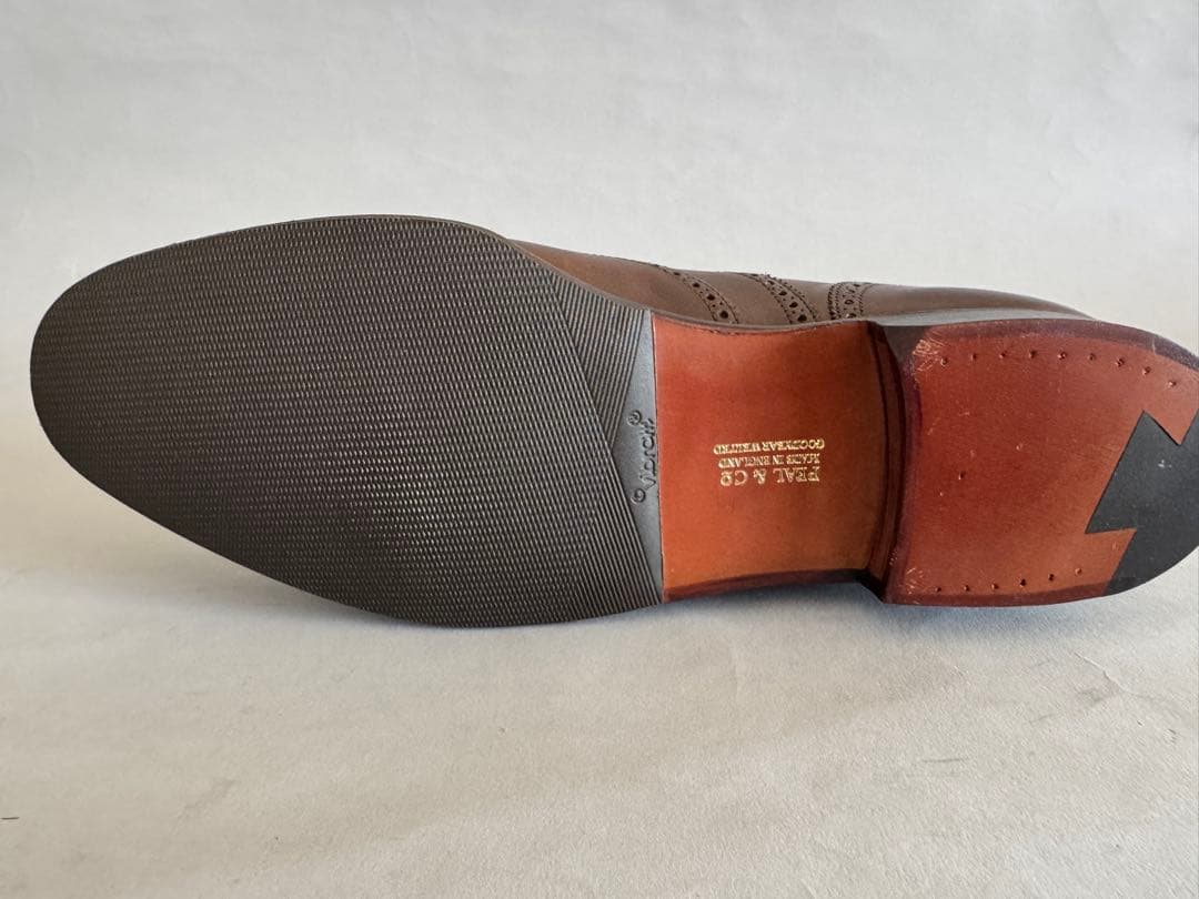 BROOKS BROTHERS　PEAL & CO. ドレスシューズ 8 E