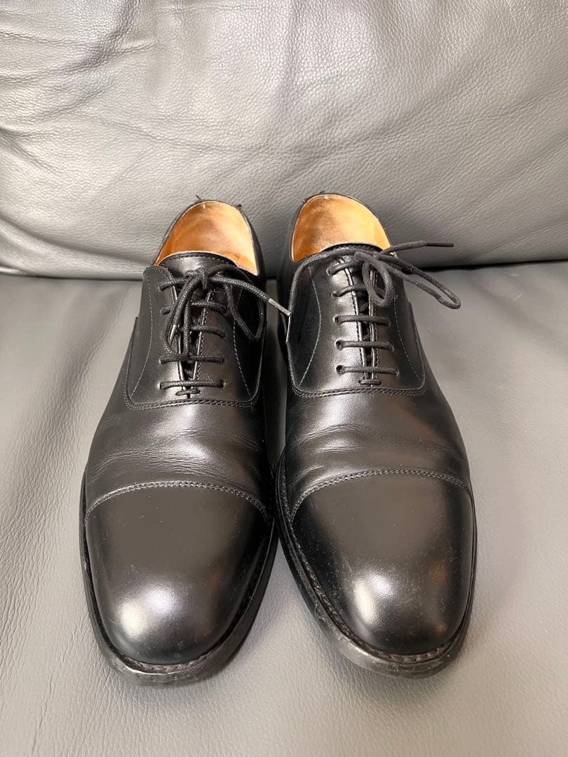 Berwick 4320ブラックレザーシューズ　（サイズ7）　別注