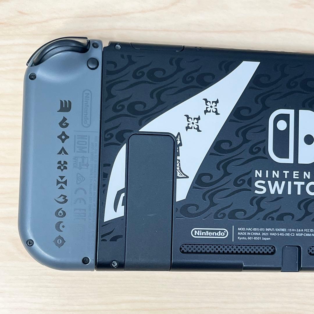 【美品】Switch本体 モンスターハンターライズ スペシャルエディション