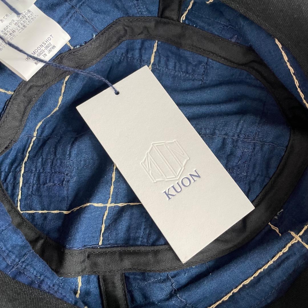 ✨レア・未使用✨KUON クオン デニム パッチワーク バケットハット