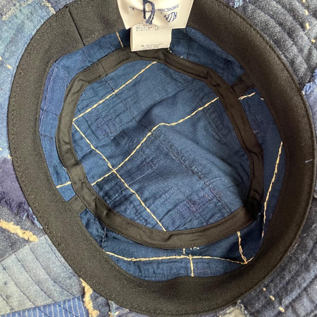 ✨レア・未使用✨KUON クオン デニム パッチワーク バケットハット