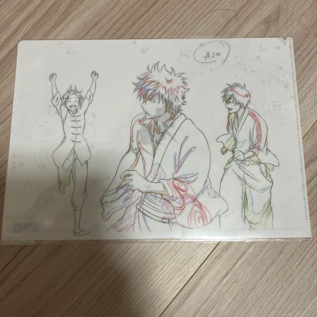 銀魂 原画クリアファイル　限定値下げ