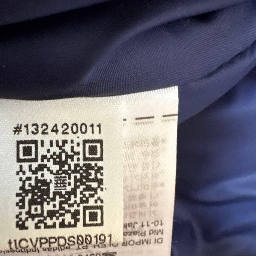 アディダス　ボンバージャケット　XL スタジャン　青　白美　黄色　美品