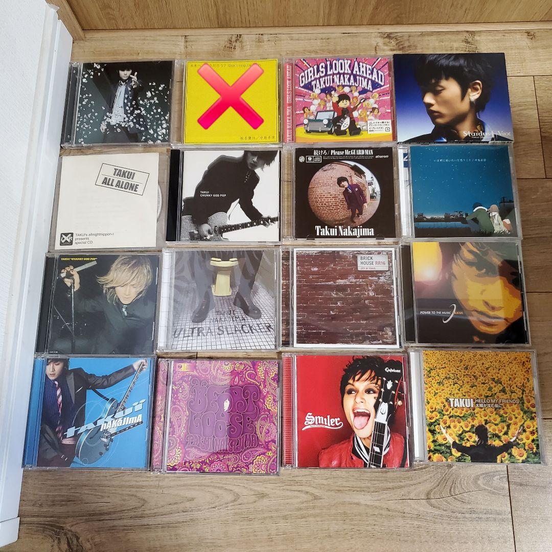 バラ売り不可 中島卓偉 TAKUI CD DVD セット