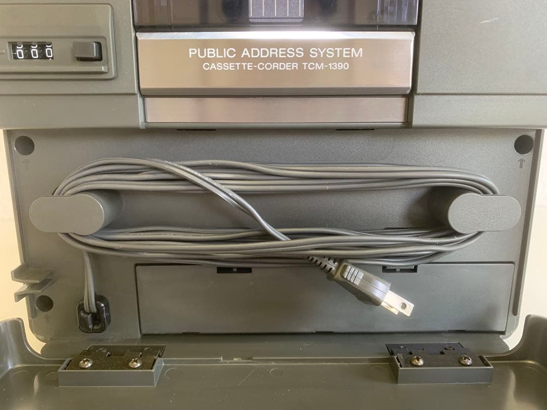 美品 SONY カセットレコーダー TCM-1390 録音 再生機 拡声機能