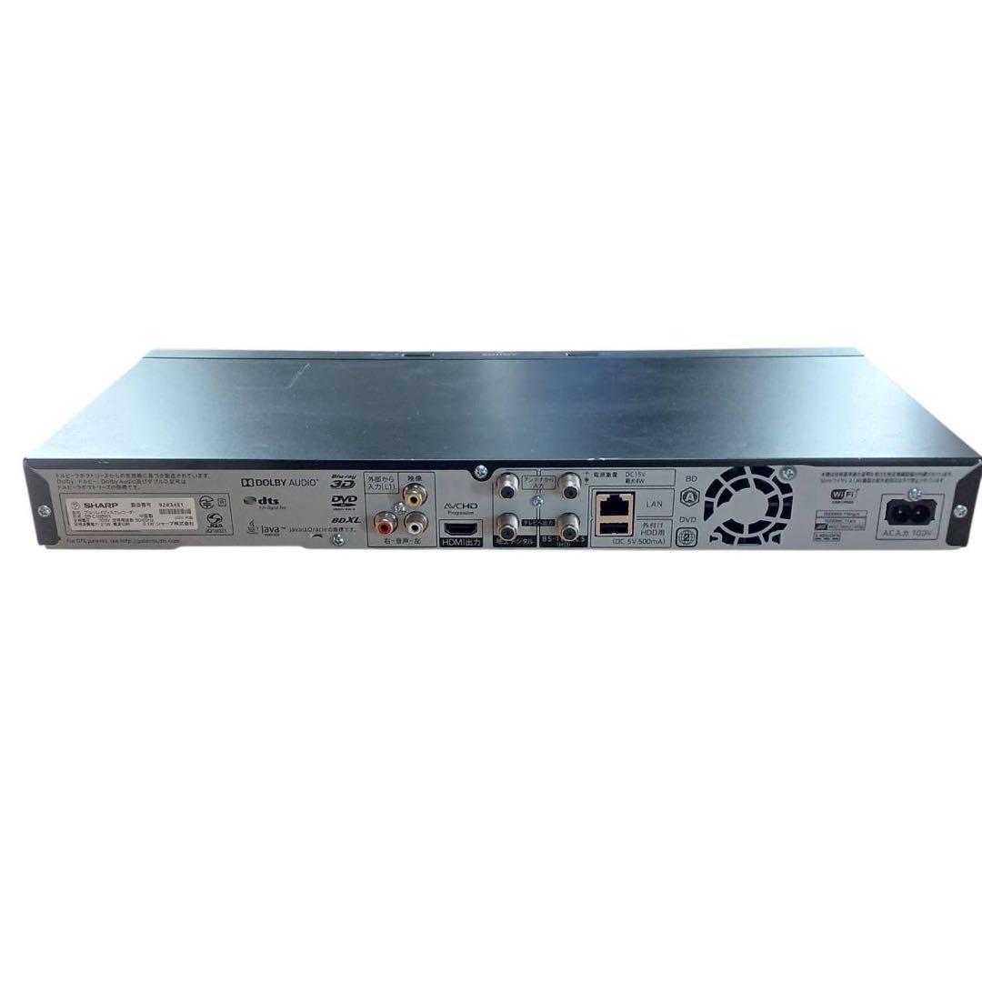 シャープ AQUOS 2B-C10BW1 ブルーレイレコーダー 1TB HDD