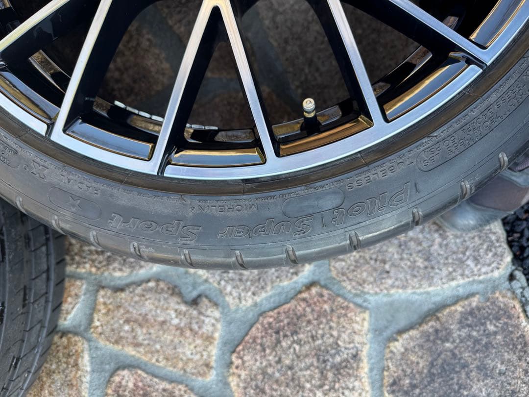 BMW M2 コンペティション　F87純正ホイールタイヤ　4本セット