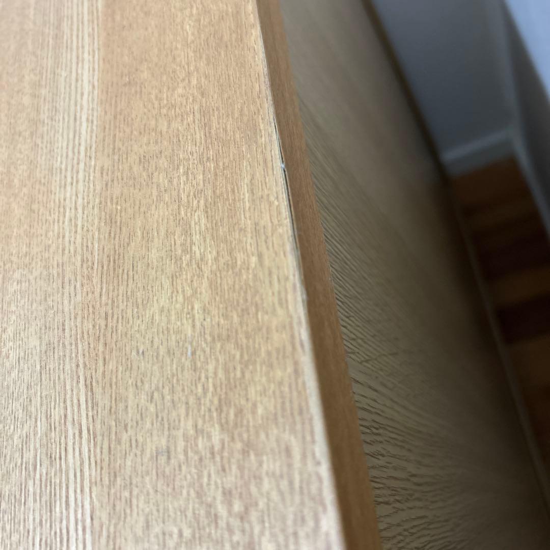 無印良品　食器棚　ガラス扉　脚付　廃盤