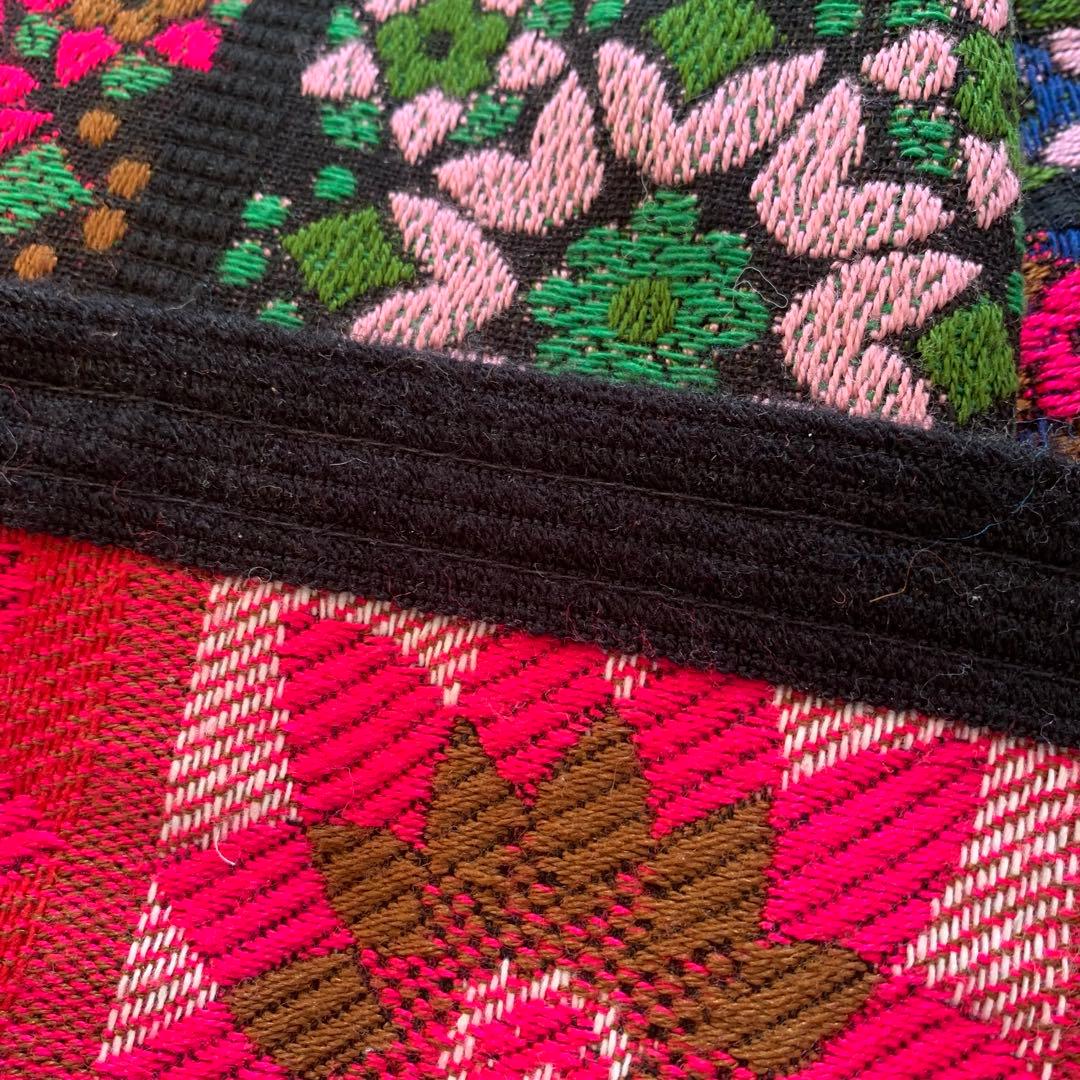 ビンテージ スペイン ゴブラン カラフル ベッドスプレッド マルチカバー 西川