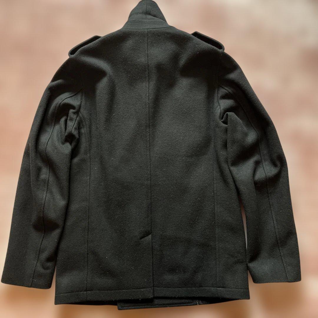 【glamb】ナポレオンPコート　黒　サイズ:4