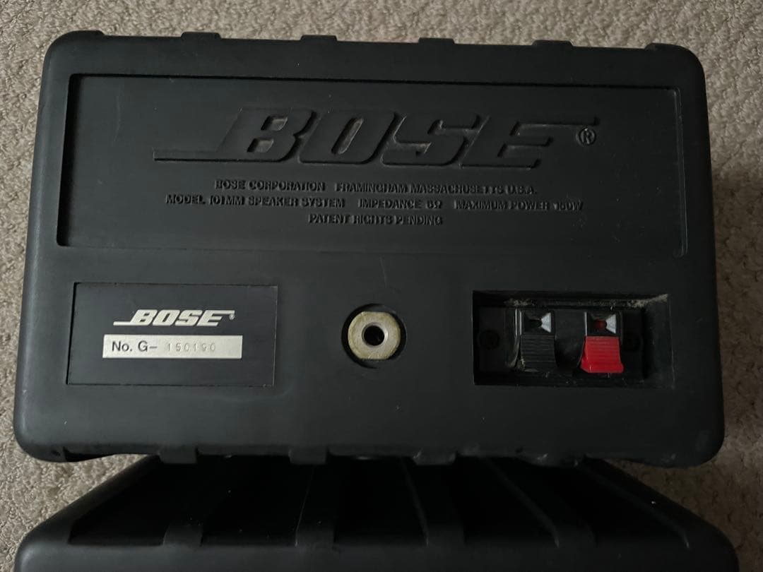 【良品】BOSE 101MM シリアル連番スピーカー