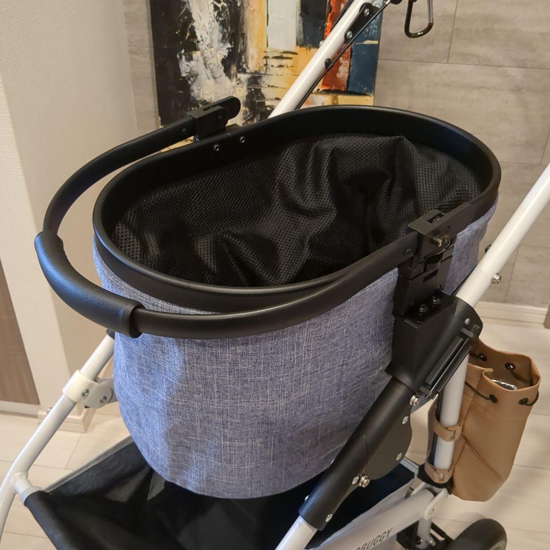 エアバギー　マルチバスケット　アダプター　セット　バスケット　メランジデニム