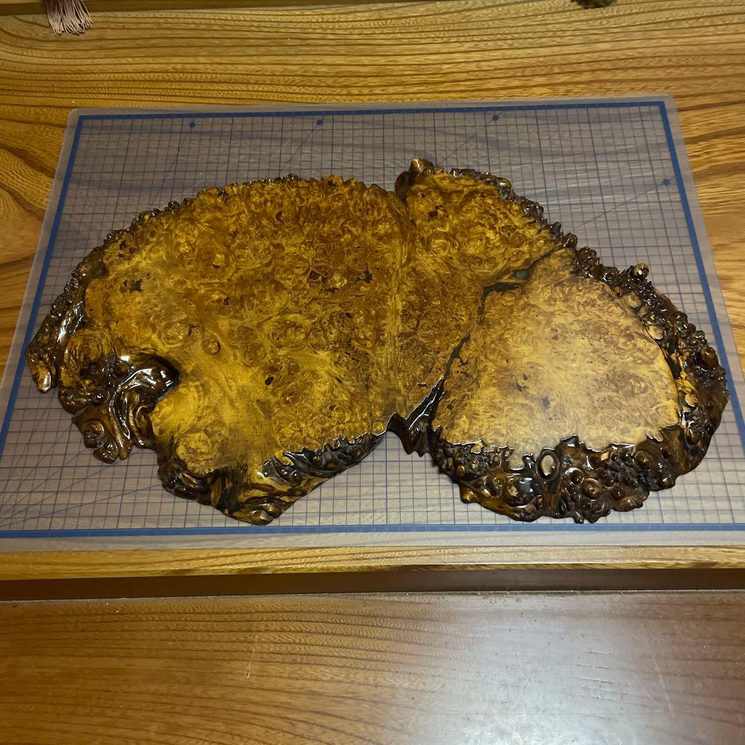 花梨玉杢 葡萄杢 天然木花台 飾り台 盆栽台 時代古木 花梨 玉杢瘤