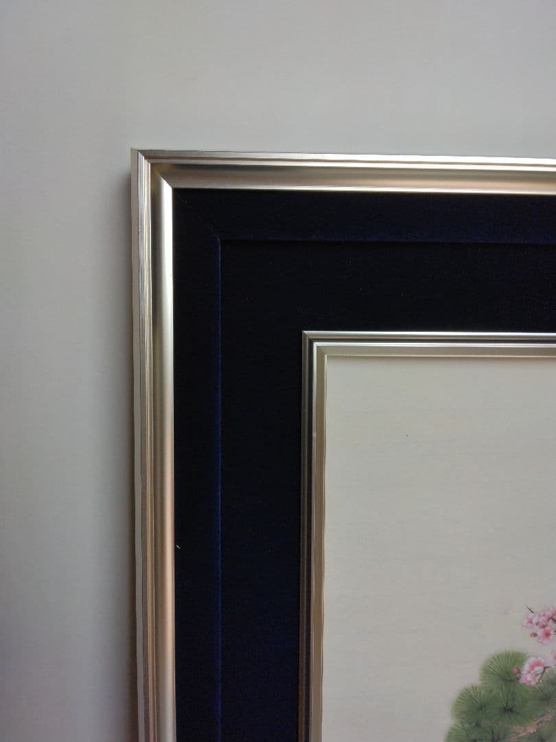 松鶴長春　水墨画